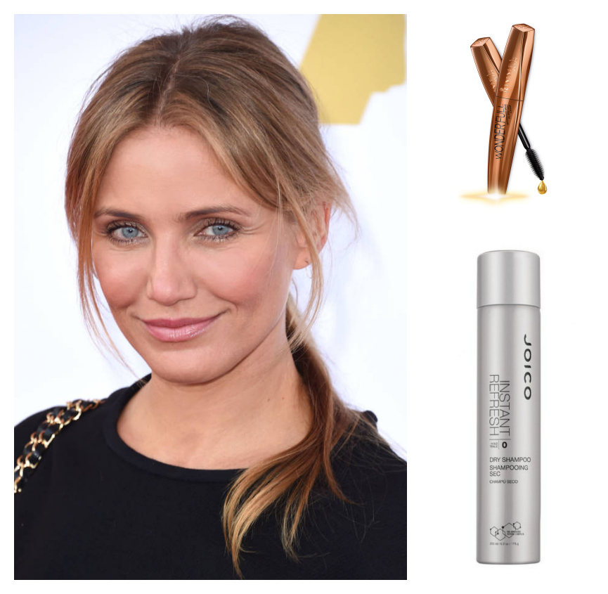 10 party looks - Cameron Diaz - natural look