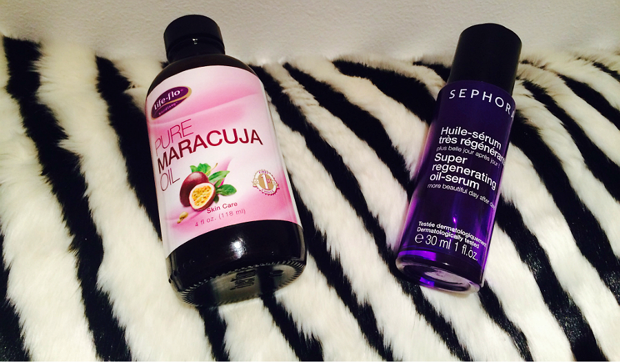Skincare TAG - Sephora Super regenerating oil-serum_Life-flo Pure Maracuja Oil