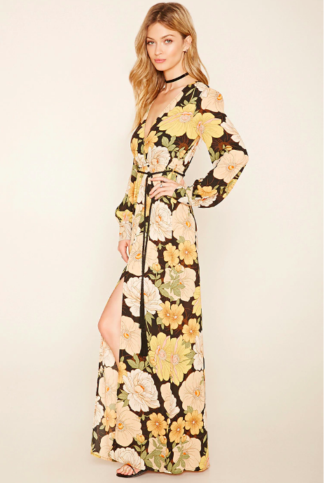 021_Forever 21_maxi floral dress
